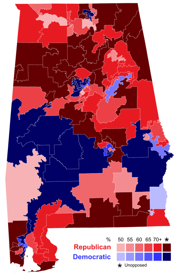 With some Southern states trending blue, Alabama remains Republican red. But for how long?