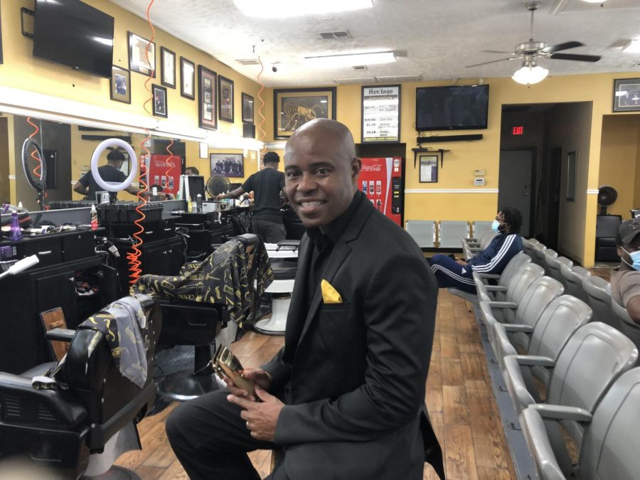 Since its inception, Heritage Barber Shop, owned and operated by Vladimir Averett, reflects Black empowerment by design. Averett and his partner Carlos Vaughn began to hire young Black men in the community to work in the shop and do for themselves.