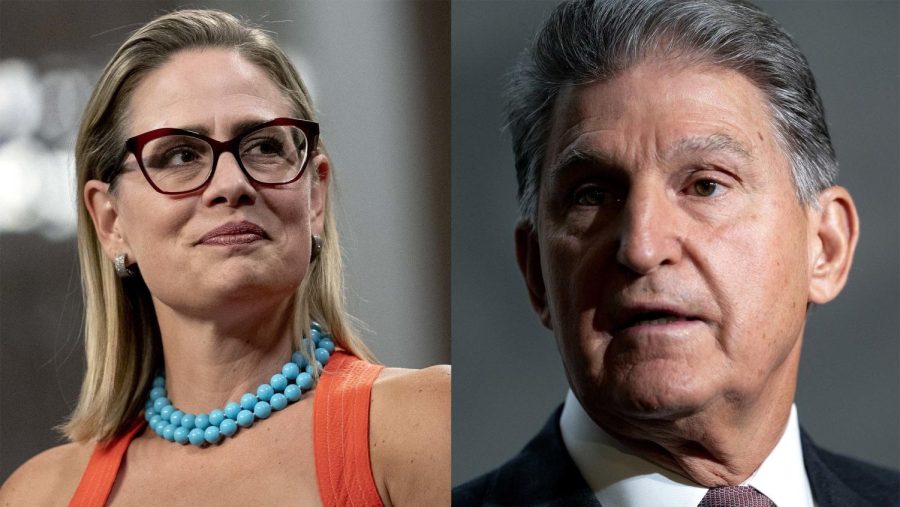 Sens. Kyrsten Sinema, D-Ariz., and Joe Manchin, D-W.Va., are the two holdouts as Democrats and the White House try to reach a deal on a sweeping spending bill. But their policy demands may put them at odds.