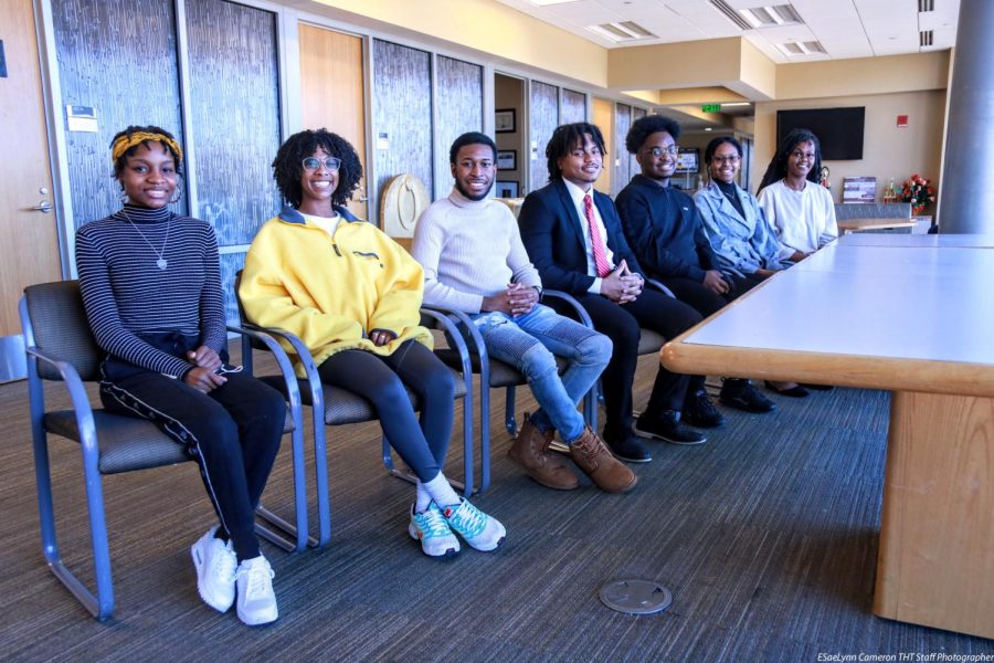 Members of the writing and editing staff for The Hornet Tribune are Brionna McCall, Anthoni Wardlaw, Darian Howell, Kendal Manns, Khalil Stewart, Juana Blackwell and Tammia Jacobs