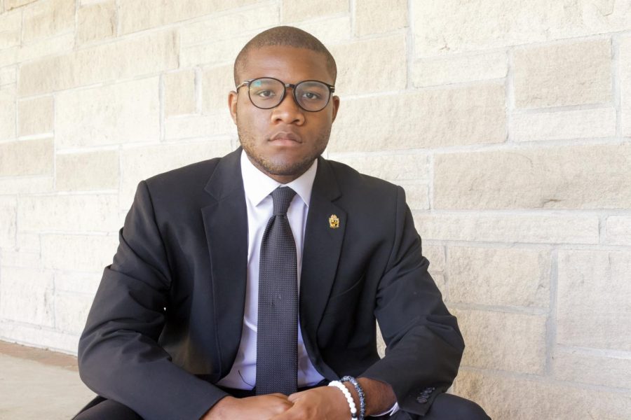 Tre’von Conner is the only candidate running for the position of SGA Executive Treasurer. He believes that if he is elected, it is his
job as the executive treasurer to ensure that the students keep the mentality that they can believe in Alabama State University