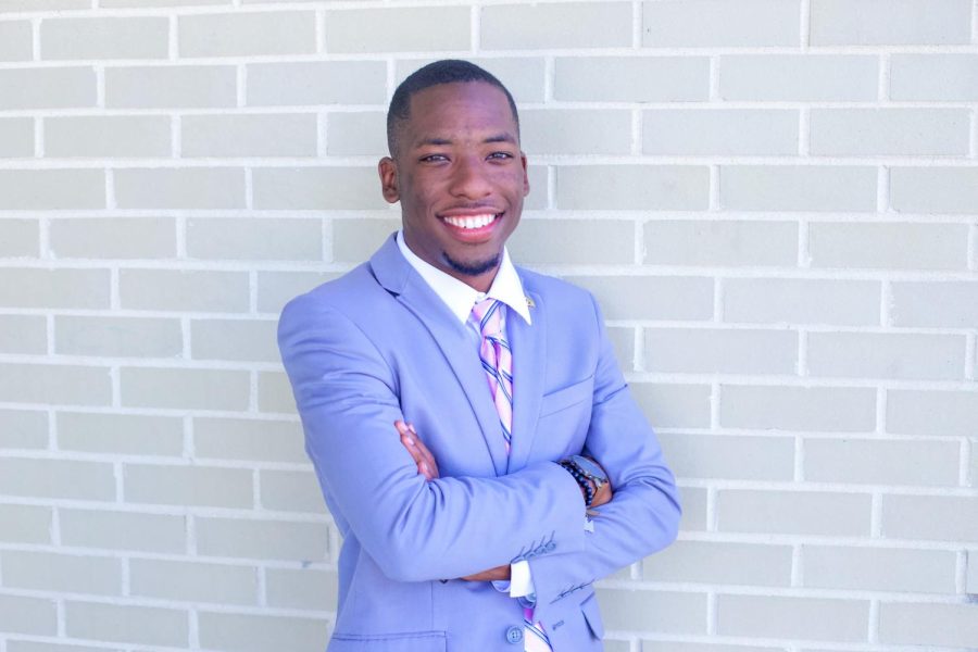 Jeremi Moore is the only candidate running for the position of Student Government Association president. He has served as the SGA
Treasurer as well as a member of Alpha Phi Alpha Fraternity, SOS, NAACP, First Year Leaders Empowerment Academy.