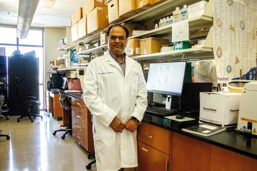 Manoj K. Mishra, Ph.D., founder of the Cancer Biology Research and Training program, raised more than $6.5 million in funding.