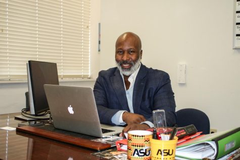 Alabama State University Department of Communications chairman, William Russell Robinson, says that the grant received from Paramount Studios will be used for the practicum/internship program and for oratorical programming.
