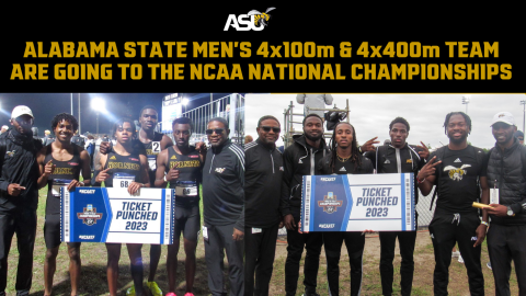 Mens Track and Field 4X4 Relay Team Begins Quest for National Title