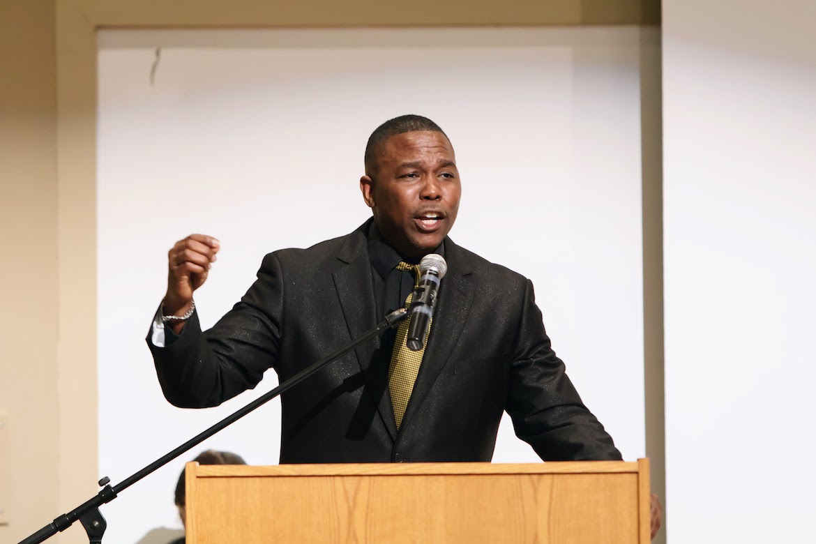 Adjunct instructor for the Alabama State University Department of Theater and Dance Kendrick Hardy, urged students to unify to fight some of the challenges.